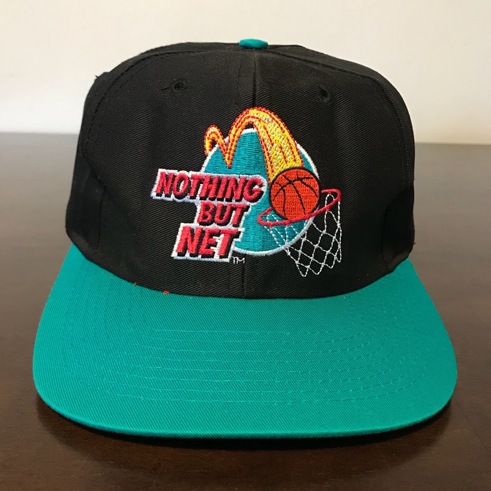Vintage McDonald’s Nothing But Net Snapback Hat